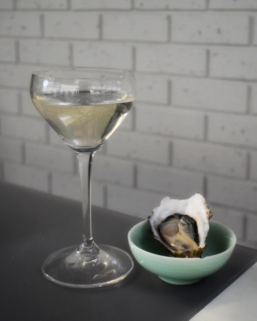 78 Degrees Oyster Shell Martini